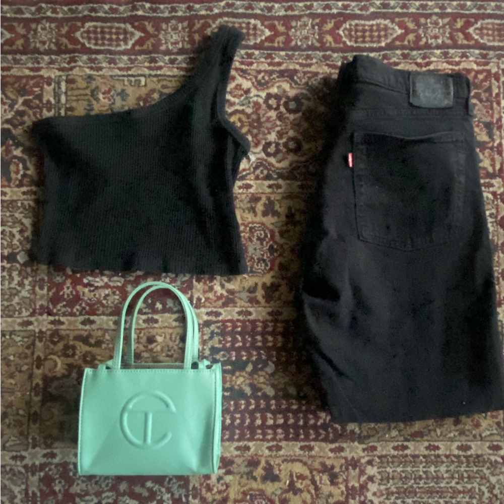 Shein One Shoulder Tank Top